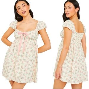 Altar'd State Pink Floral Mini Dress